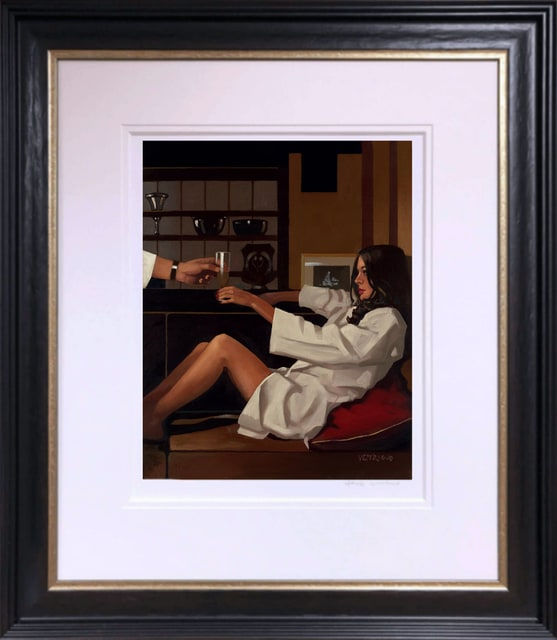 Jack Vettriano Man of Mystery Framed