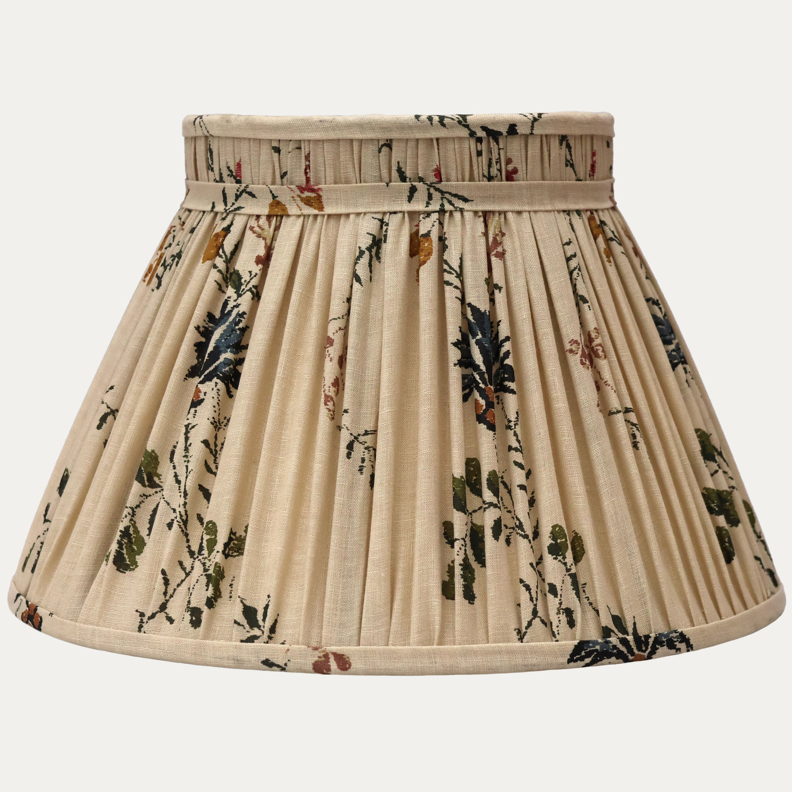 Robert Kime Cornflowers Collar Top Reading Light Lampshade