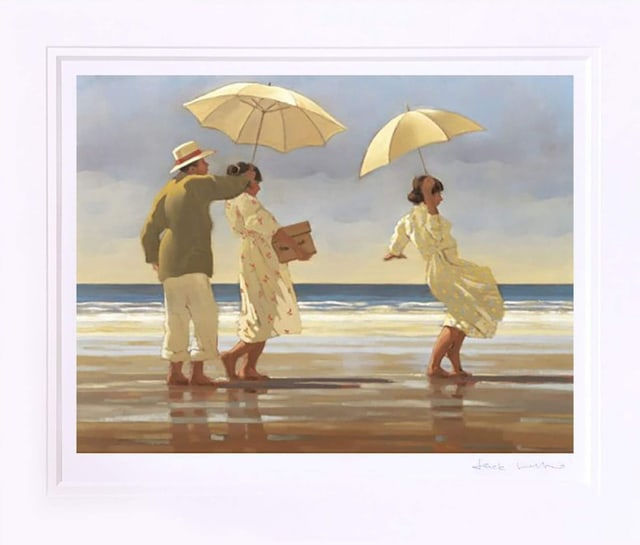Jack Vettriano The Picnic Party Mounted