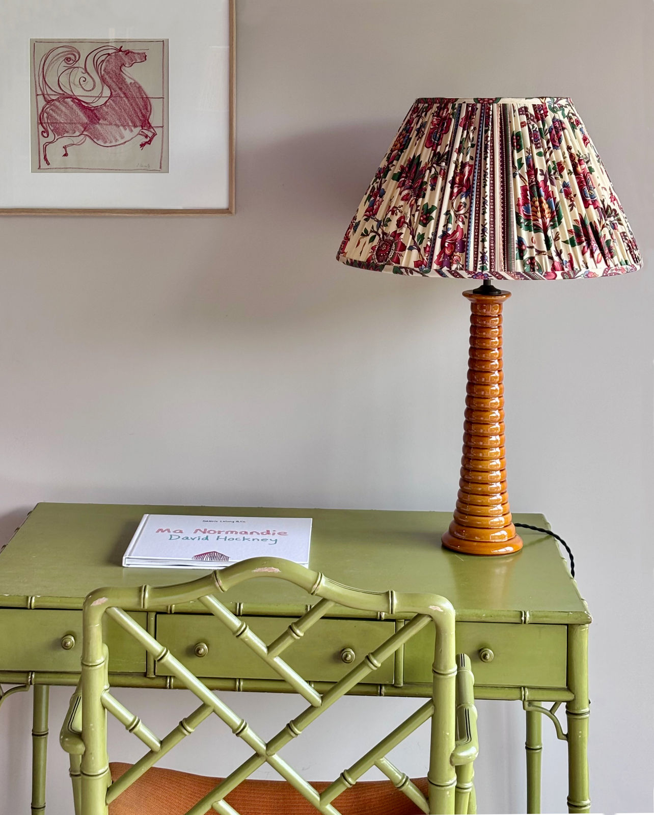 Decors Barbares Zenaide Original Handsewn Empire Lampshade