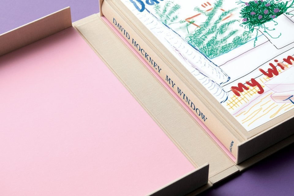 David Hockney. My Window. Baby Sumo Book. Collector's Edition.