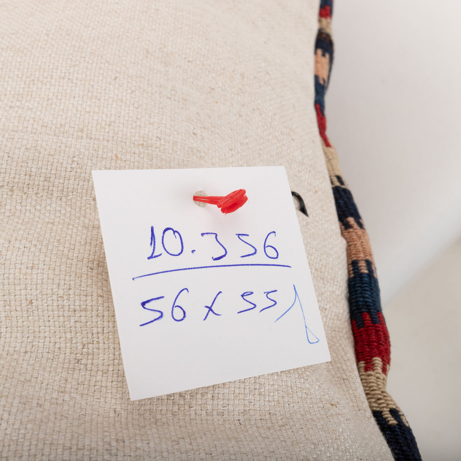 55x55cm 22x22in Jajim Striped Cushion