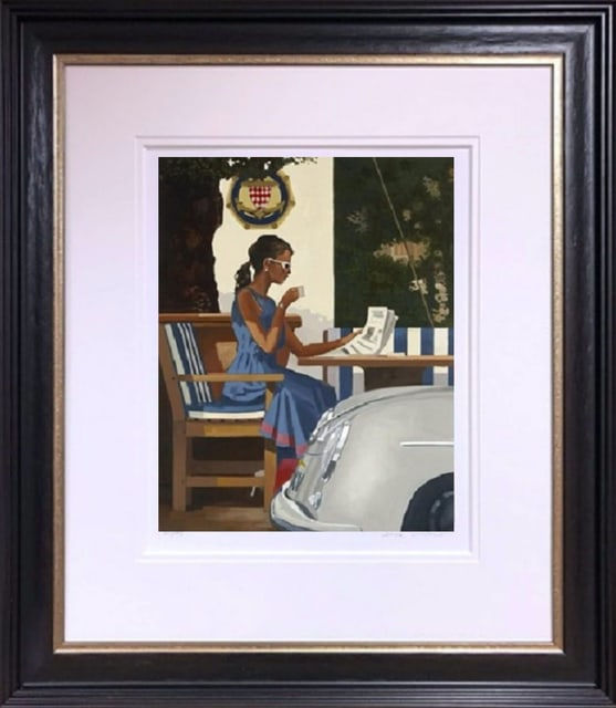 Jack Vettriano Morning News Framed
