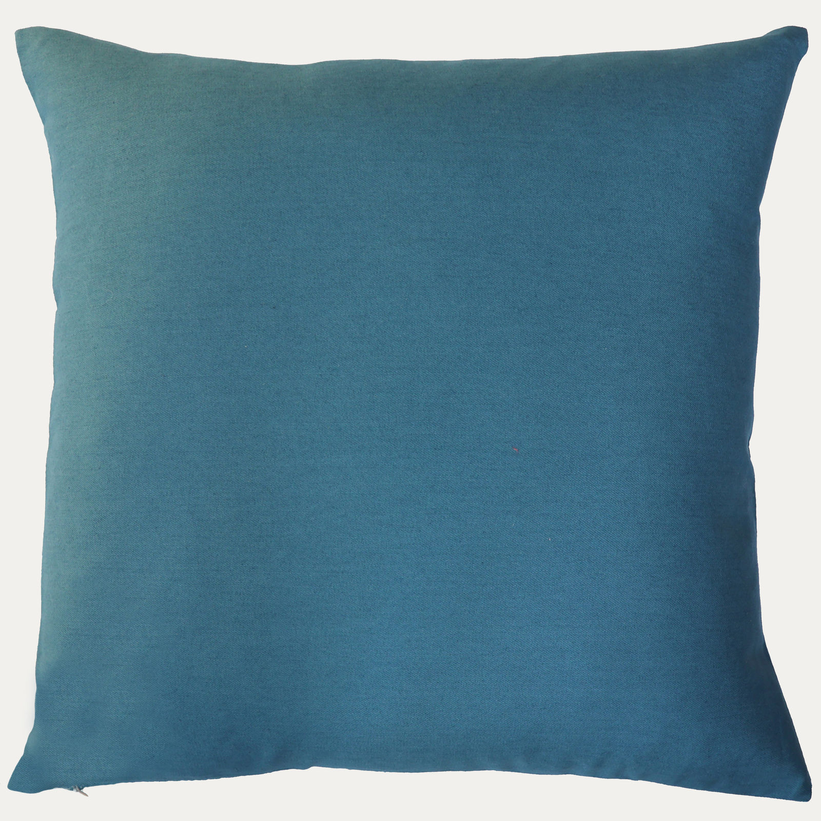 Unique Suzani Cushion with Silk Hand Embroidered Fish Motifs on Silk & Cotton Base Cloth