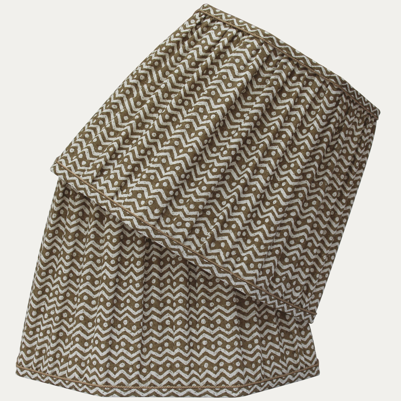 Sibyl Colefax & John Fowler Zig-Zag Octagonal Lampshade