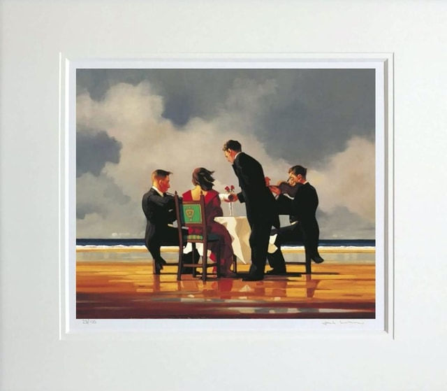 Jack Vettriano Elegy for a Dead Admiral Mounted