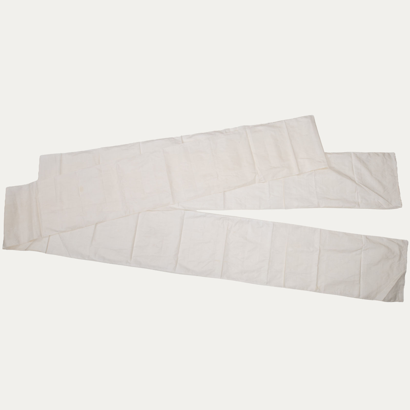 Vintage Off White Silk