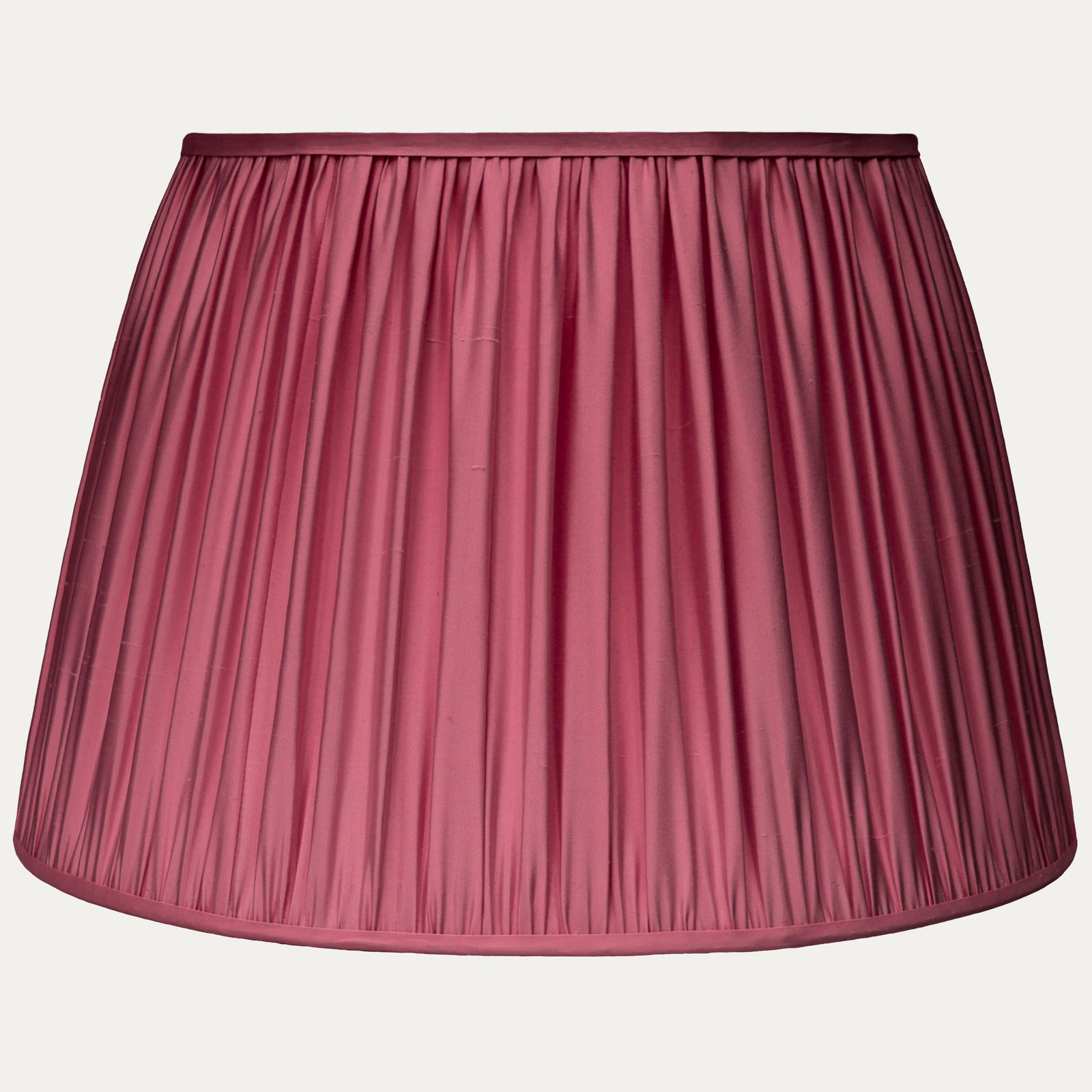 Douppion Lipstick Silk Pembroke Lampshade