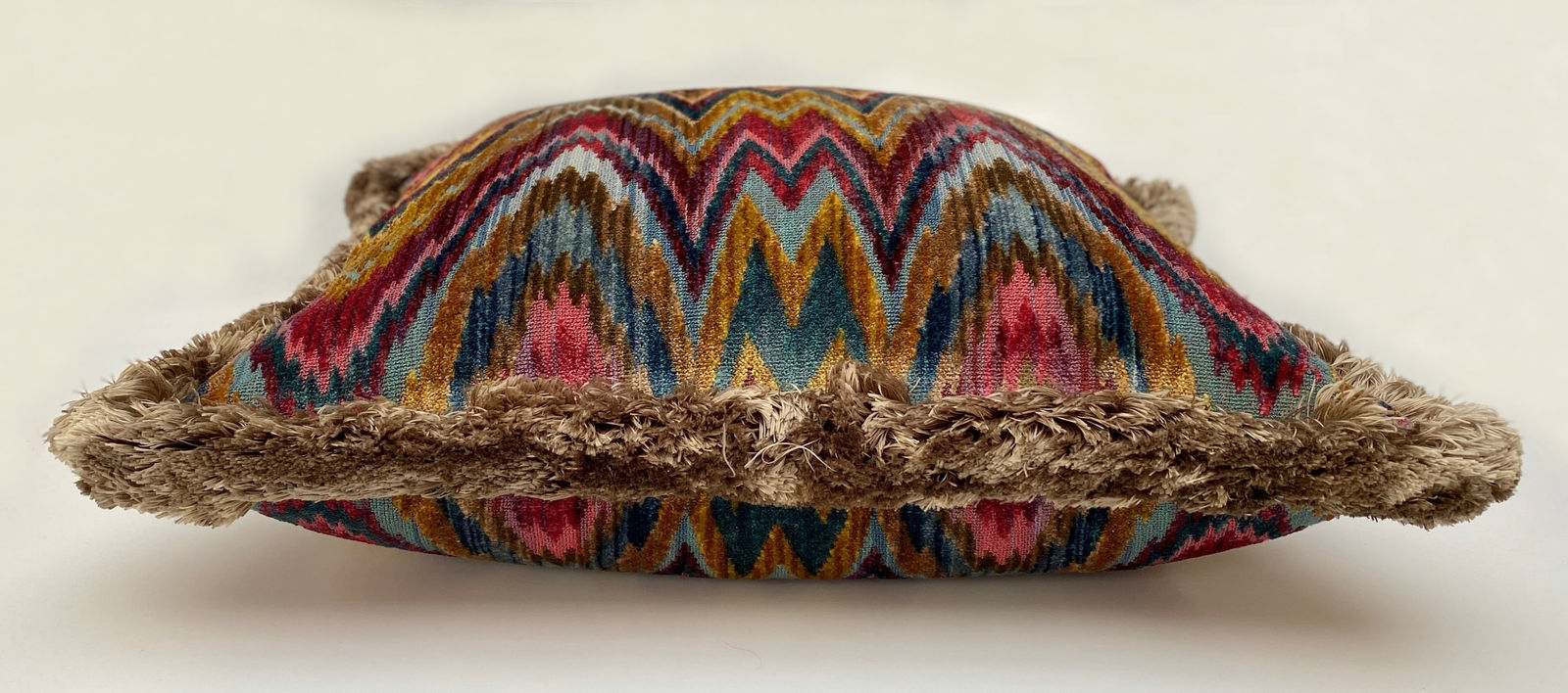 Clarence House Talcy Velvet Document Decorative Cushion