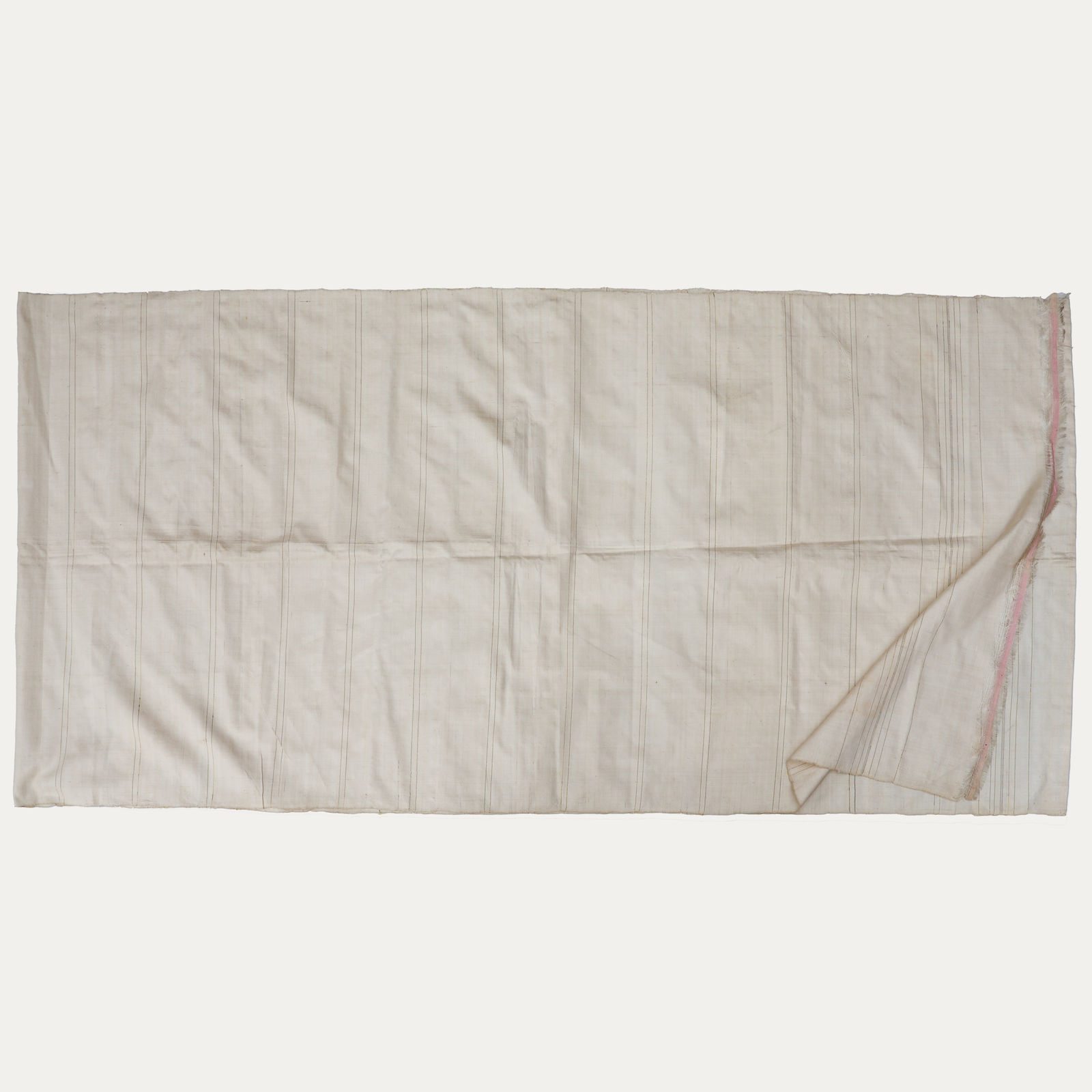 Uzbek Cream Silk Shawl