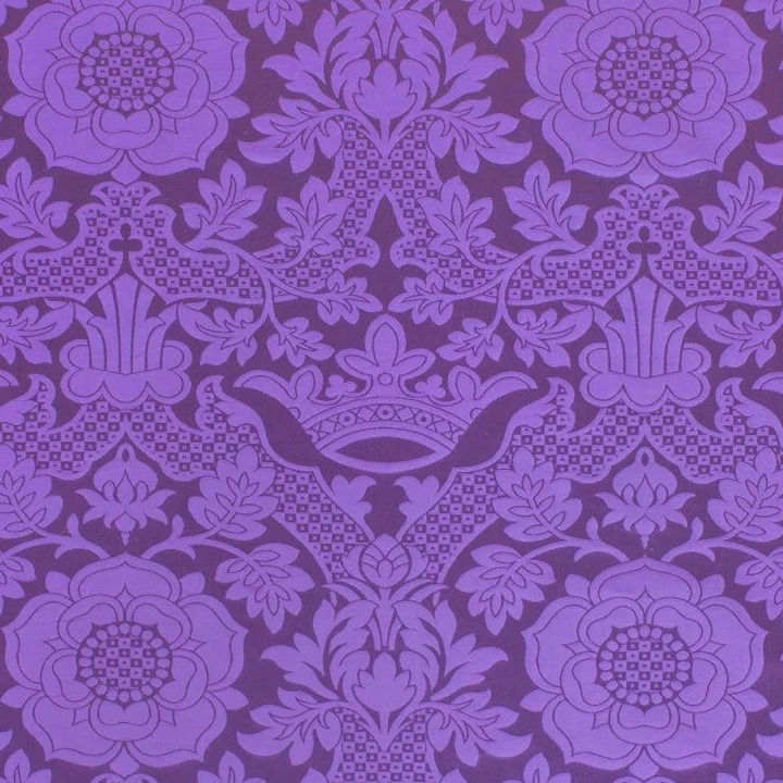 St Margaret Brocade Purple