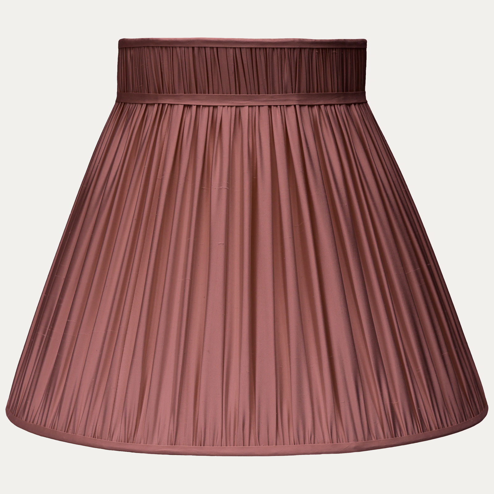 Douppion Incense Silk Collar Top Lampshade