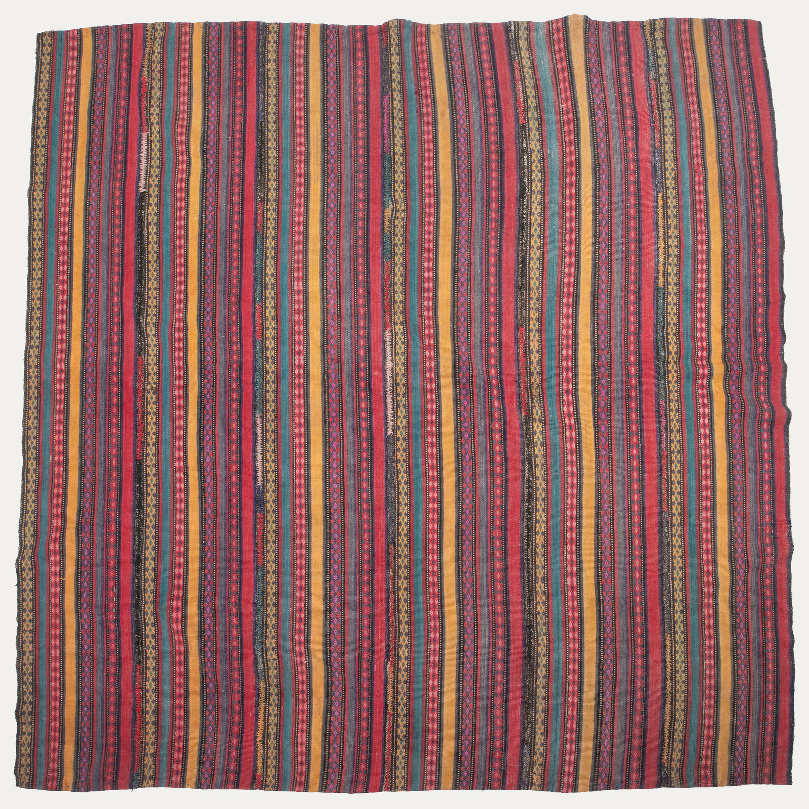 Striped Wool Antique Textile