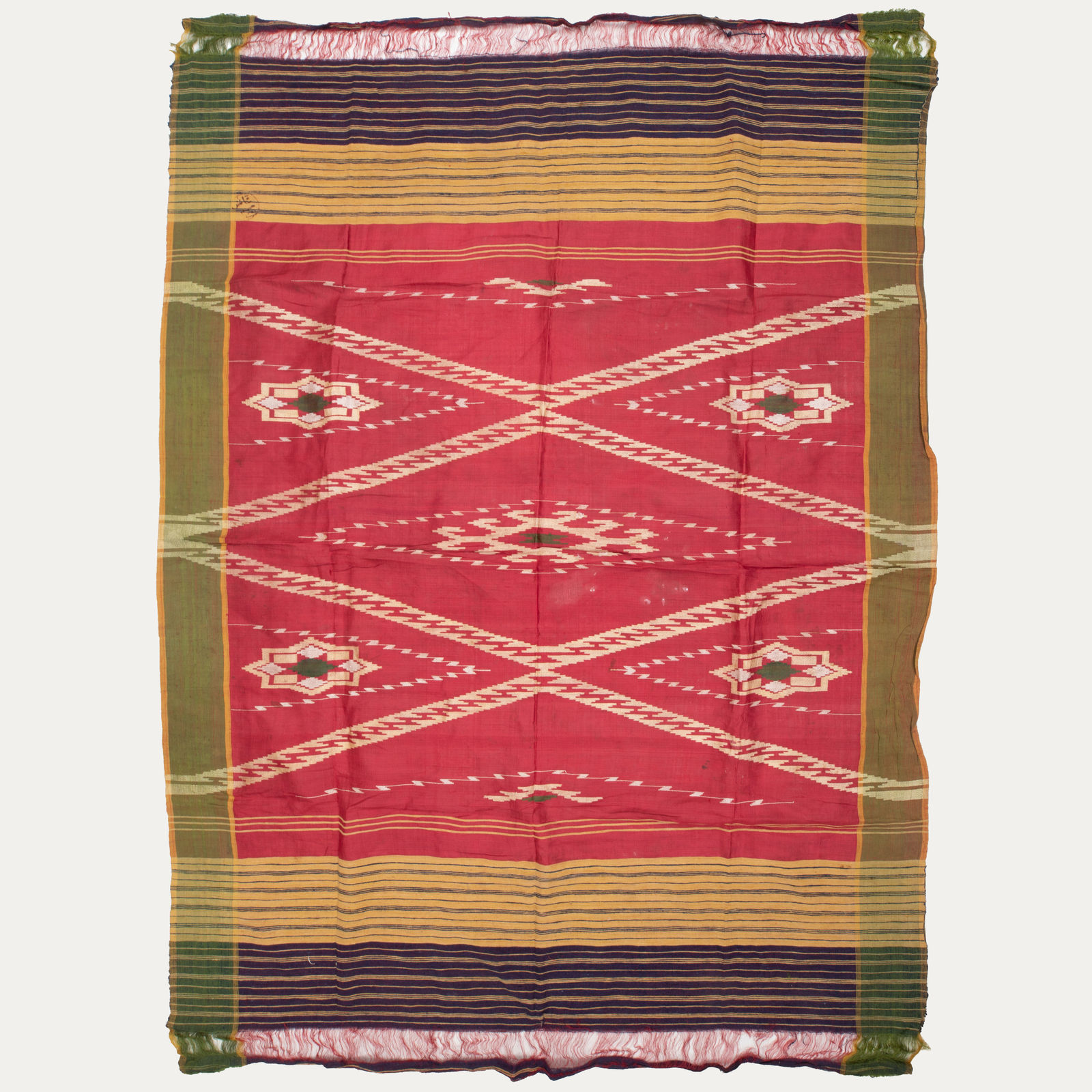 Exquisite Syrian Silk Textile