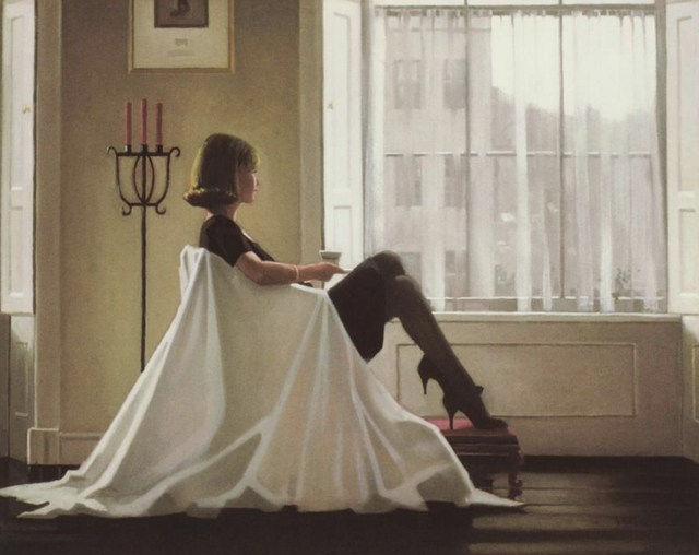 Jack Vettriano In Thoughts of You