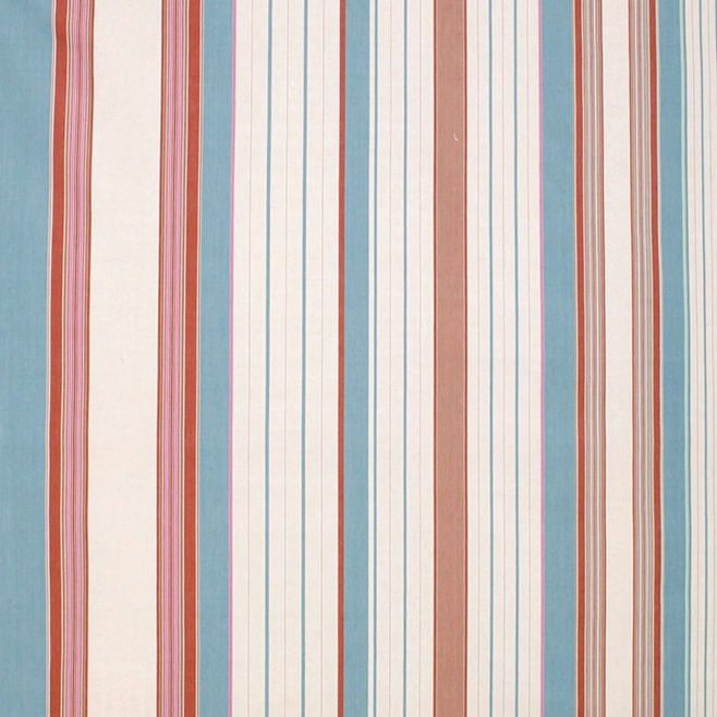 Barnaby Stripe Red Mustard