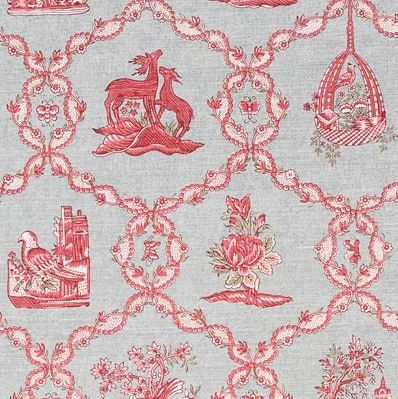 Honfleur Red Blue Grey On Oyster