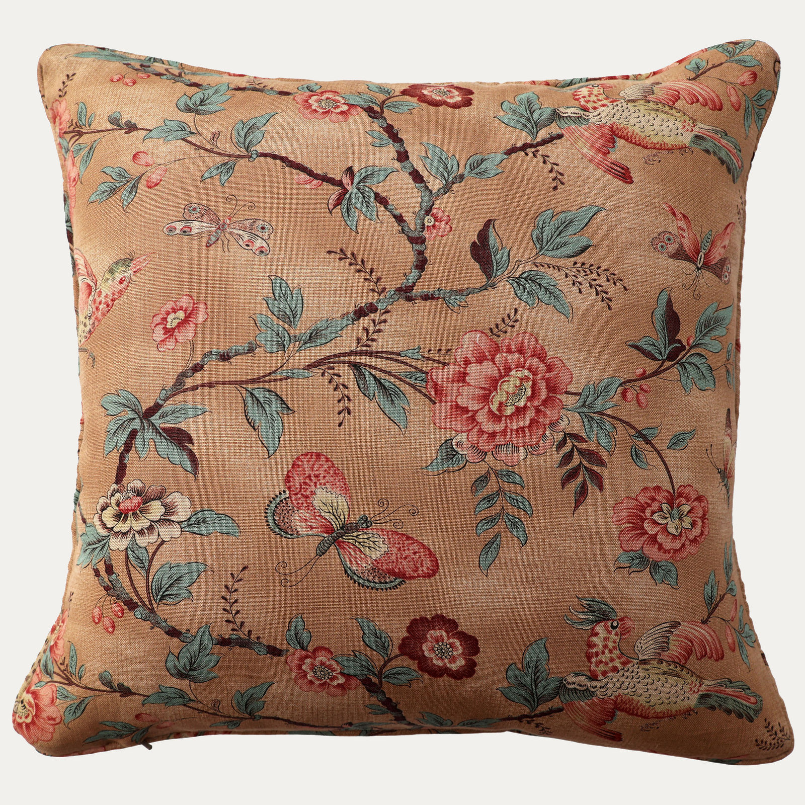 Jasper Wallace Vine Brown Decorative Cushion