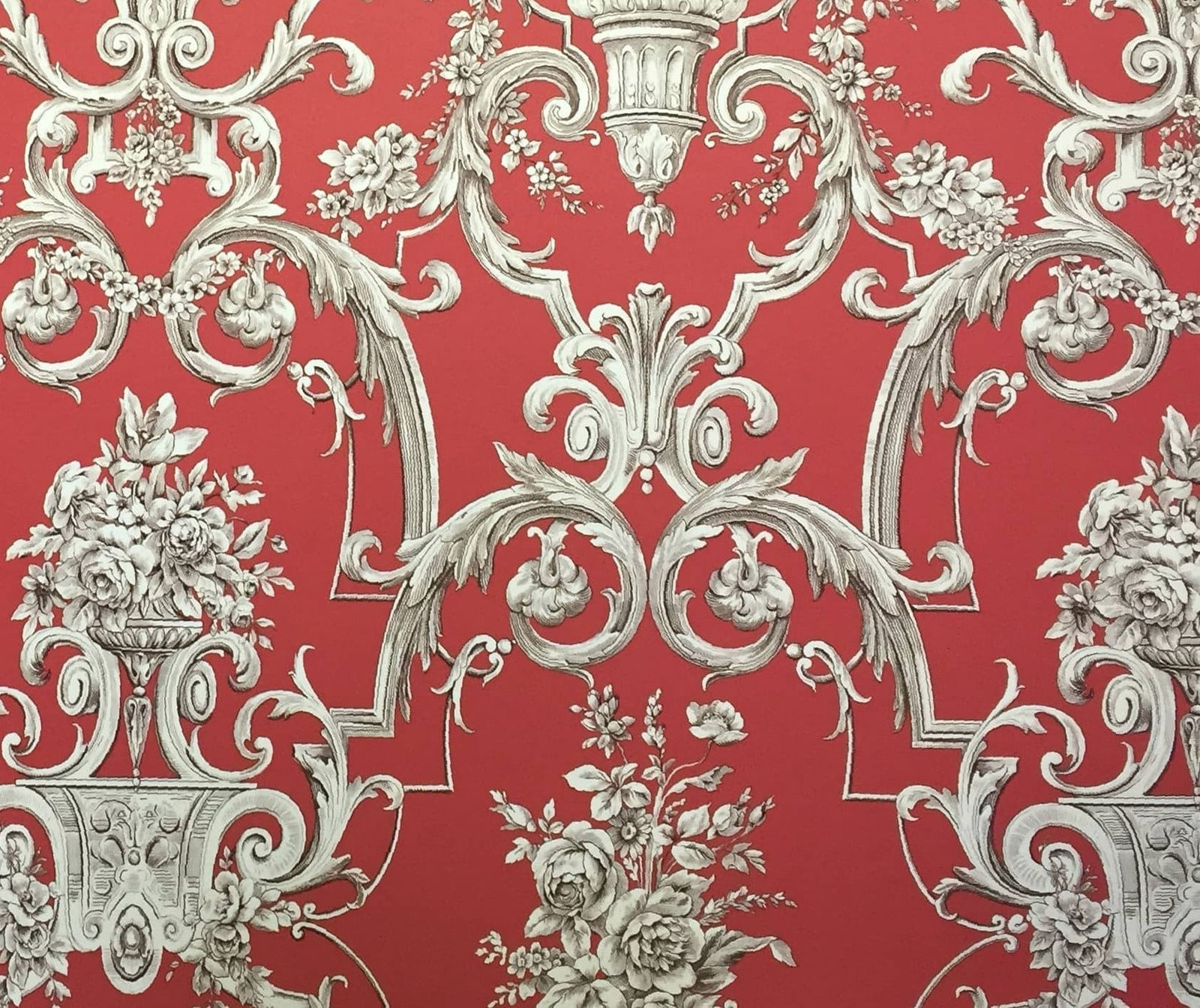 Barry Canvas Bistre Coral