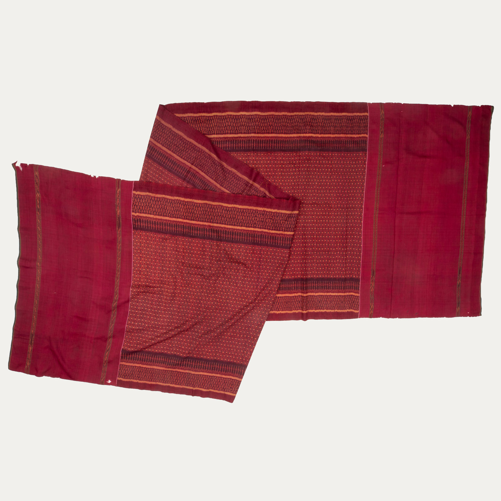 Vintage Cambodia Silk Textile