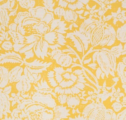 Great Floral Yellow On Oyster