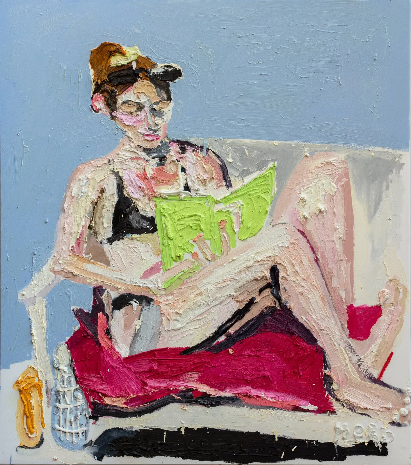 Nick Herd, Sunbathing, 2018