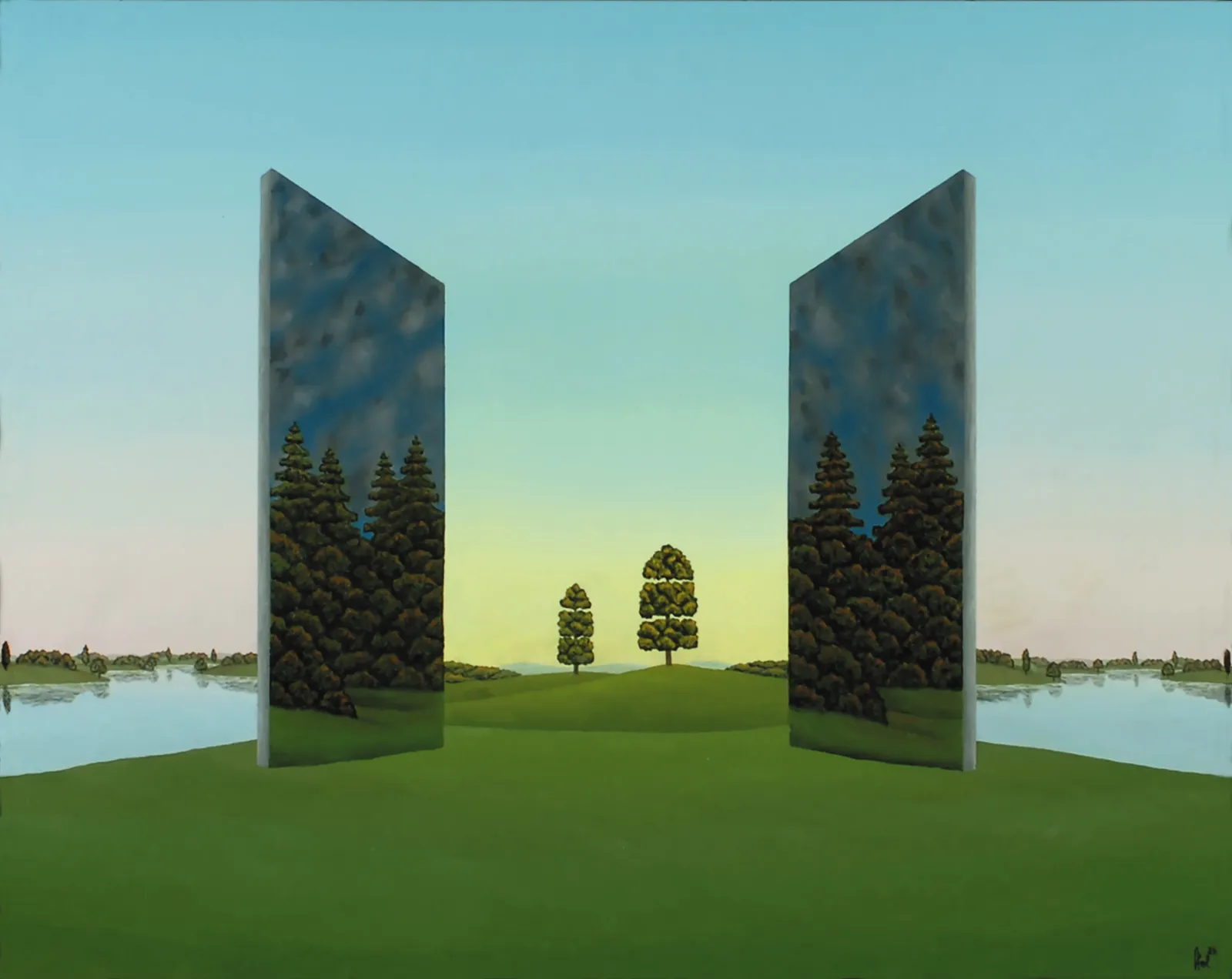 Franz Politzer, Die betonte Mitte, 2022