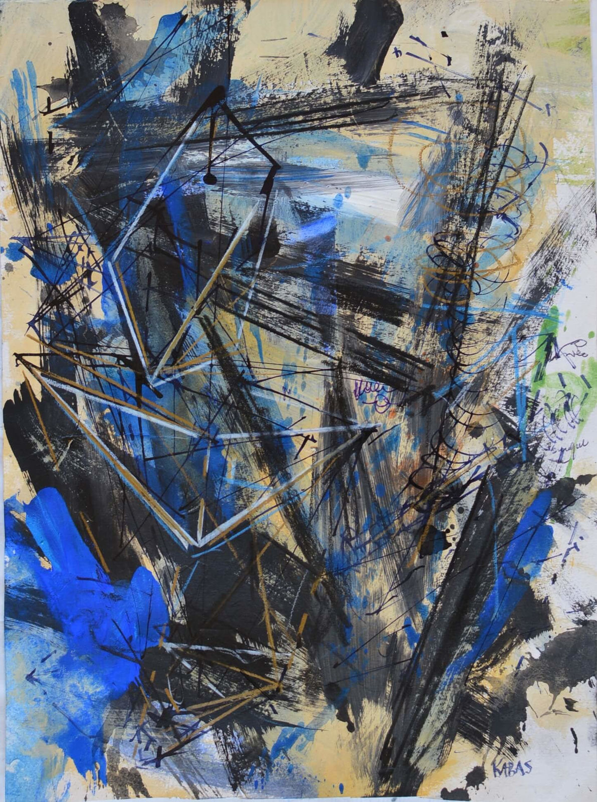 Robert Kabas, Unterholz, 2018