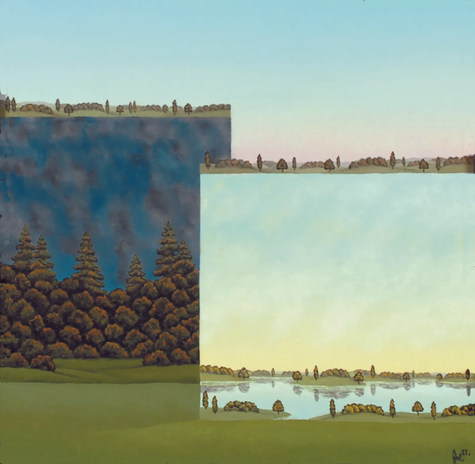 Franz Politzer, Der erhellte Fluß, 2025