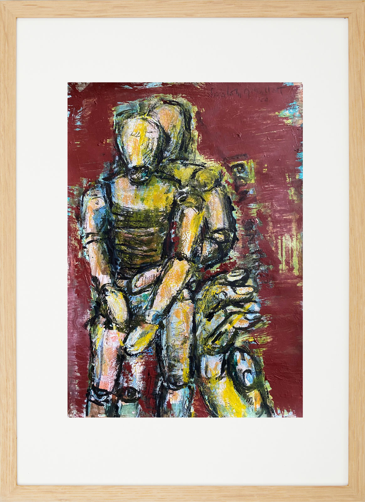 Francine Scialom Greenblatt, Lean on Me, 2018