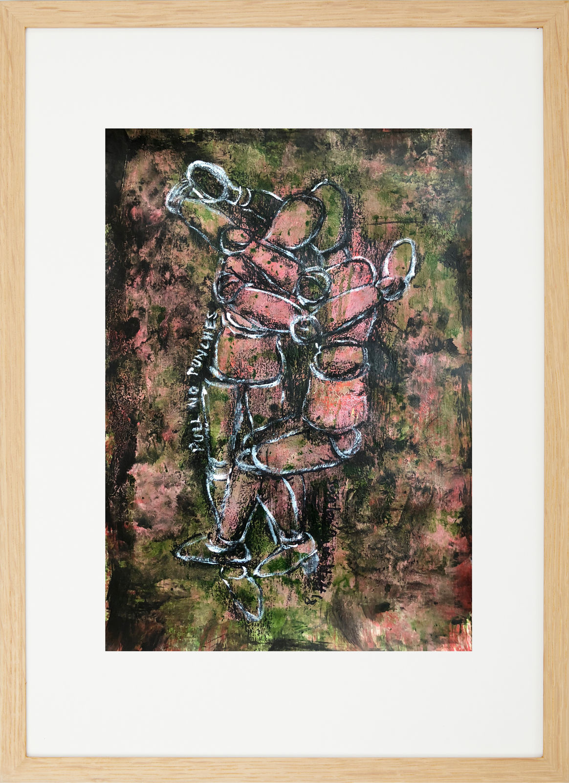 Francine Scialom Greenblatt, Pull no Punches, 2018