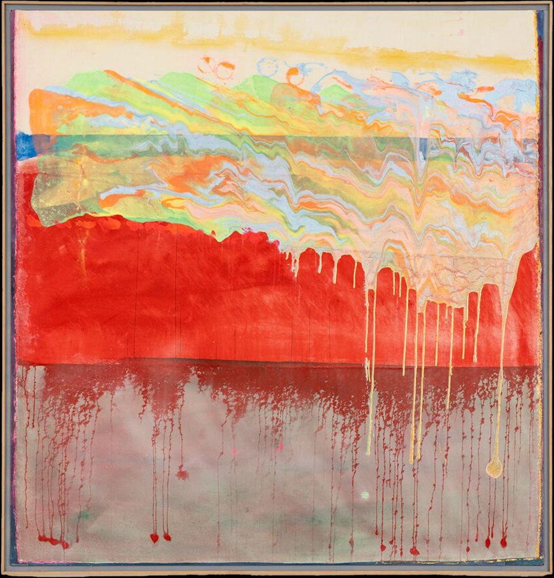Frank Bowling, Ashton'smix, 2014