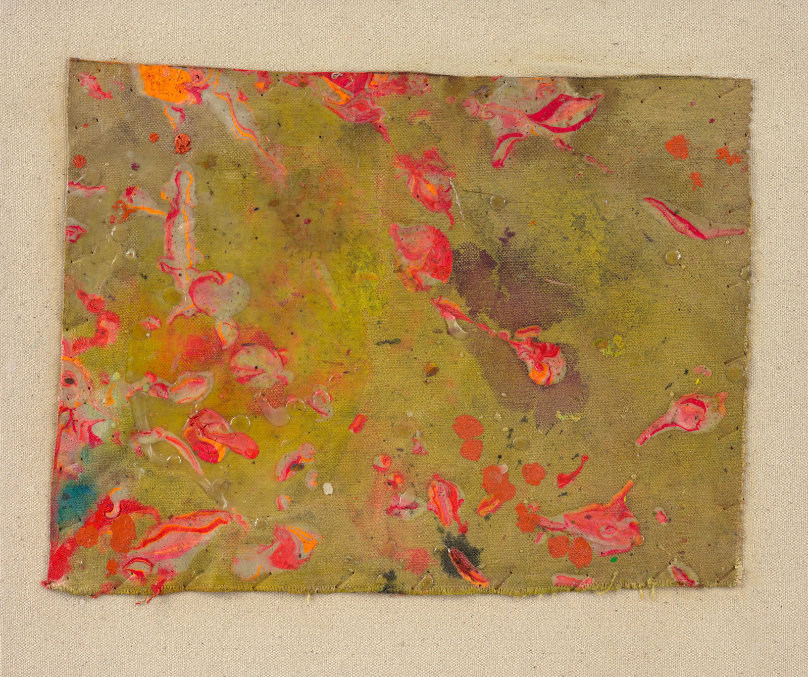 Frank Bowling, Monkeybubbles, 2022