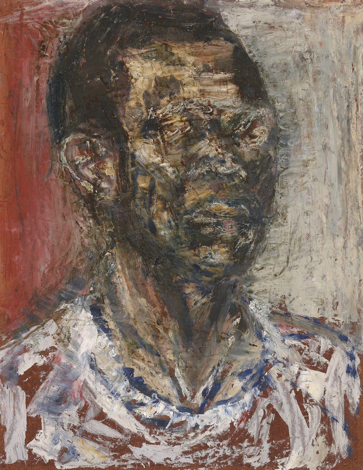Frank Bowling, Self Portrait , 1959