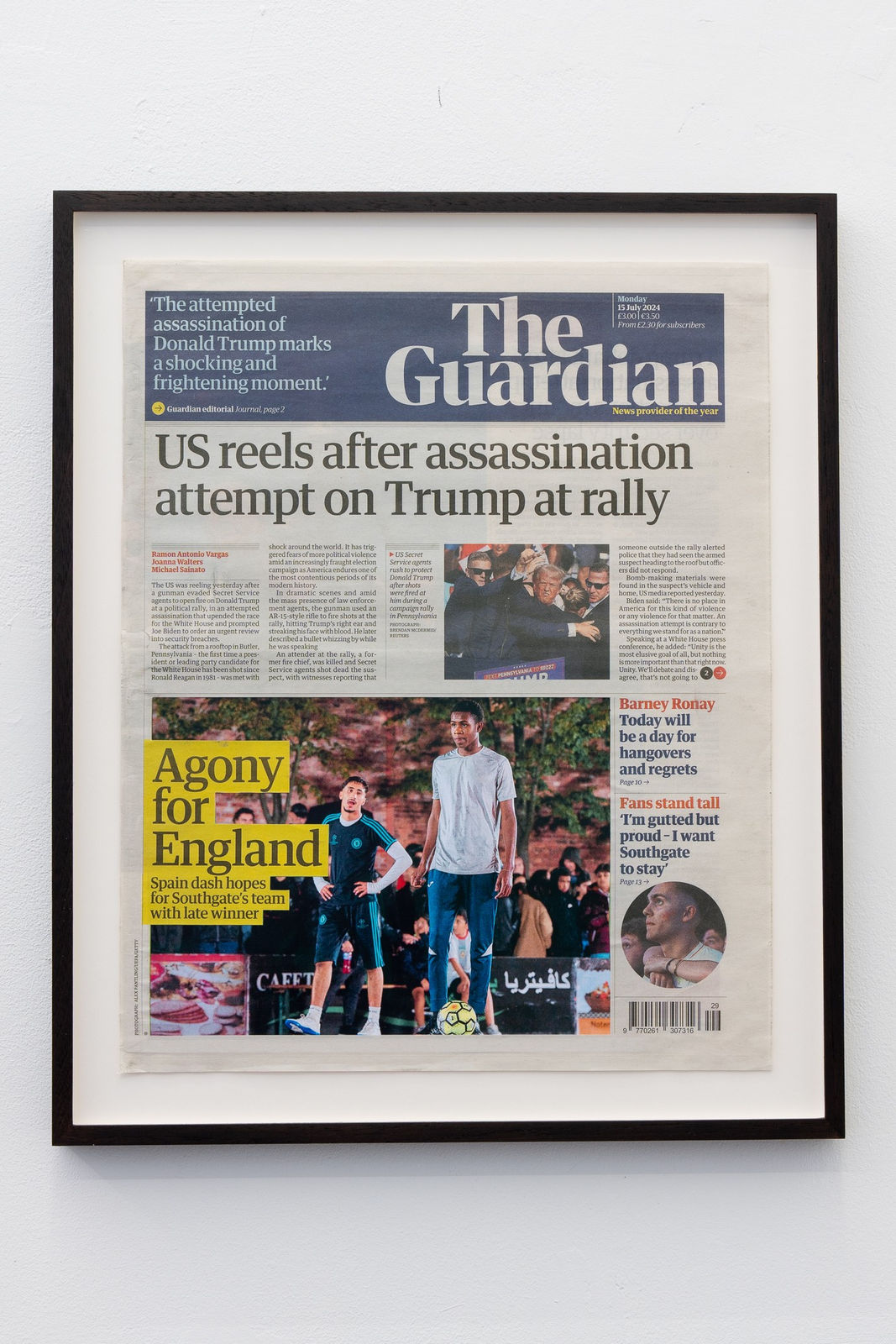 Thomas Verstraeten, 21st Century Portrait - News USA, 2024