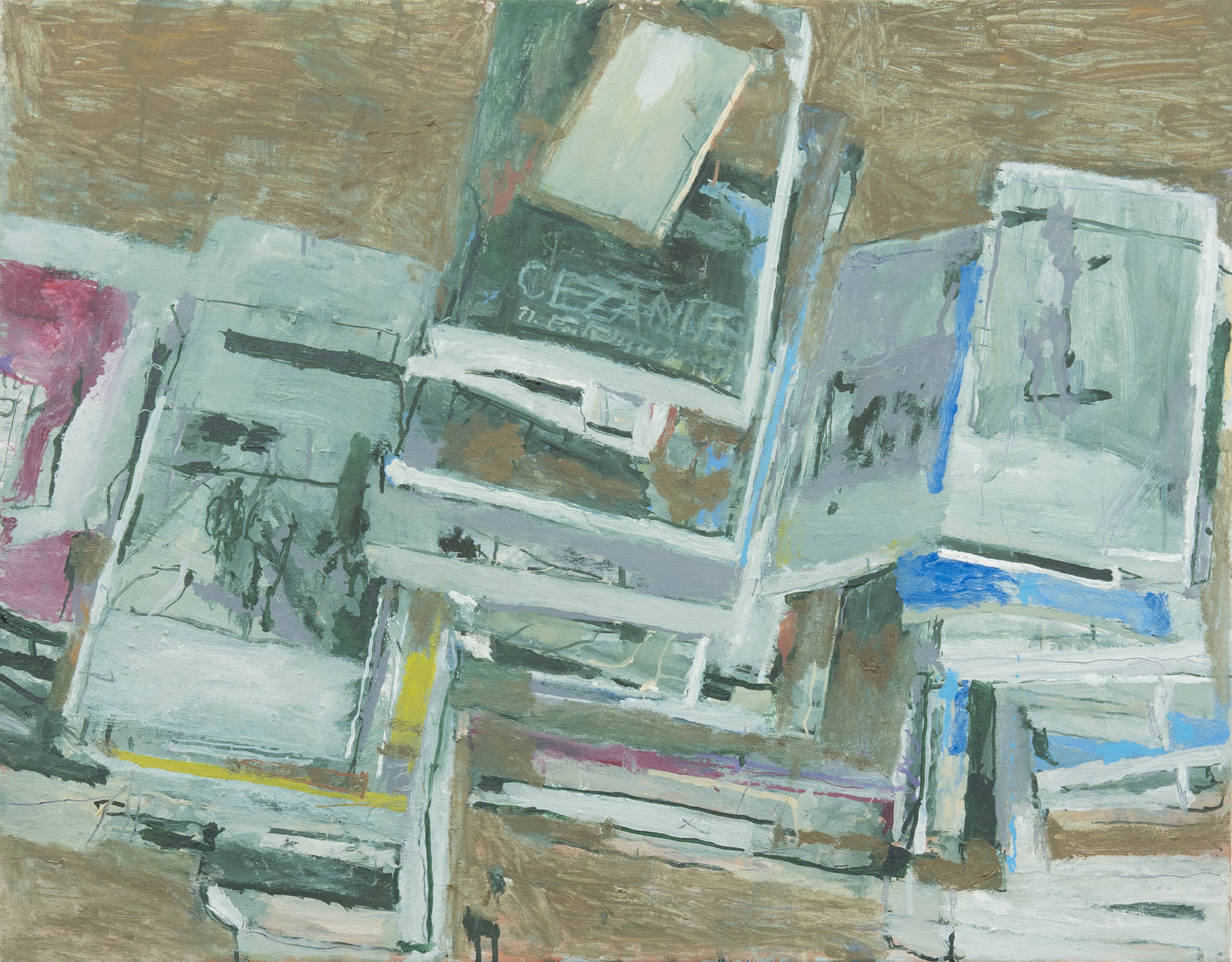 vana, Stilleven met landschap, 2020