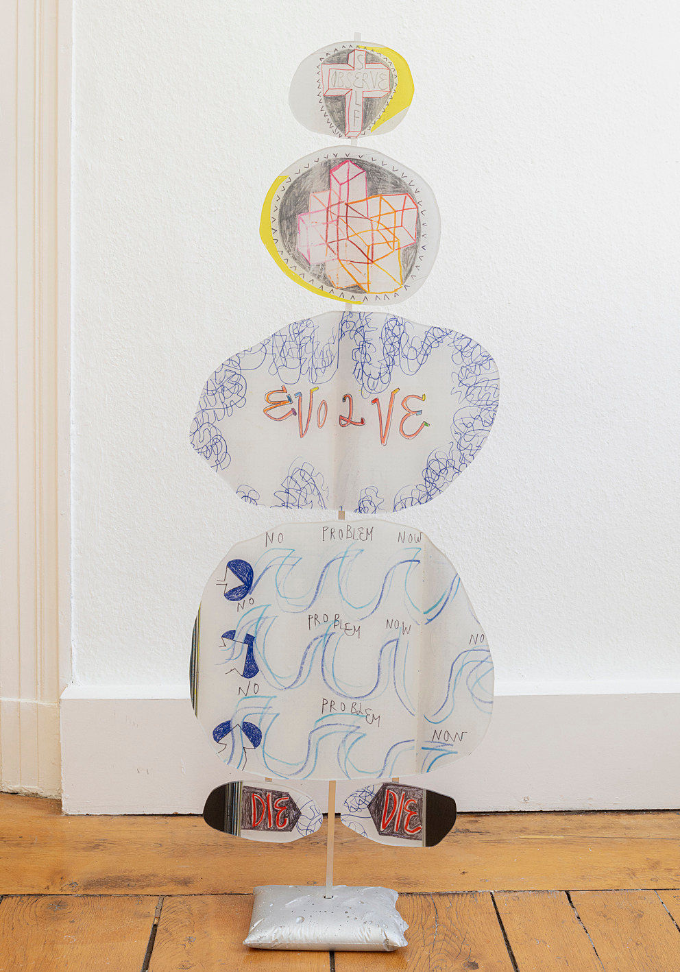 Olivier Goethals, Totemtalk (2), 2024