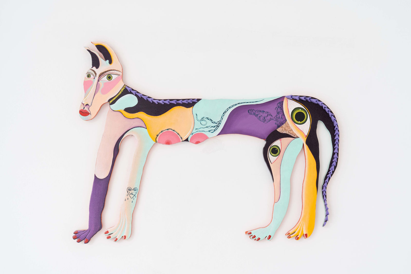 Kelly Christogiannis, I can finally pee against a tree, 2023