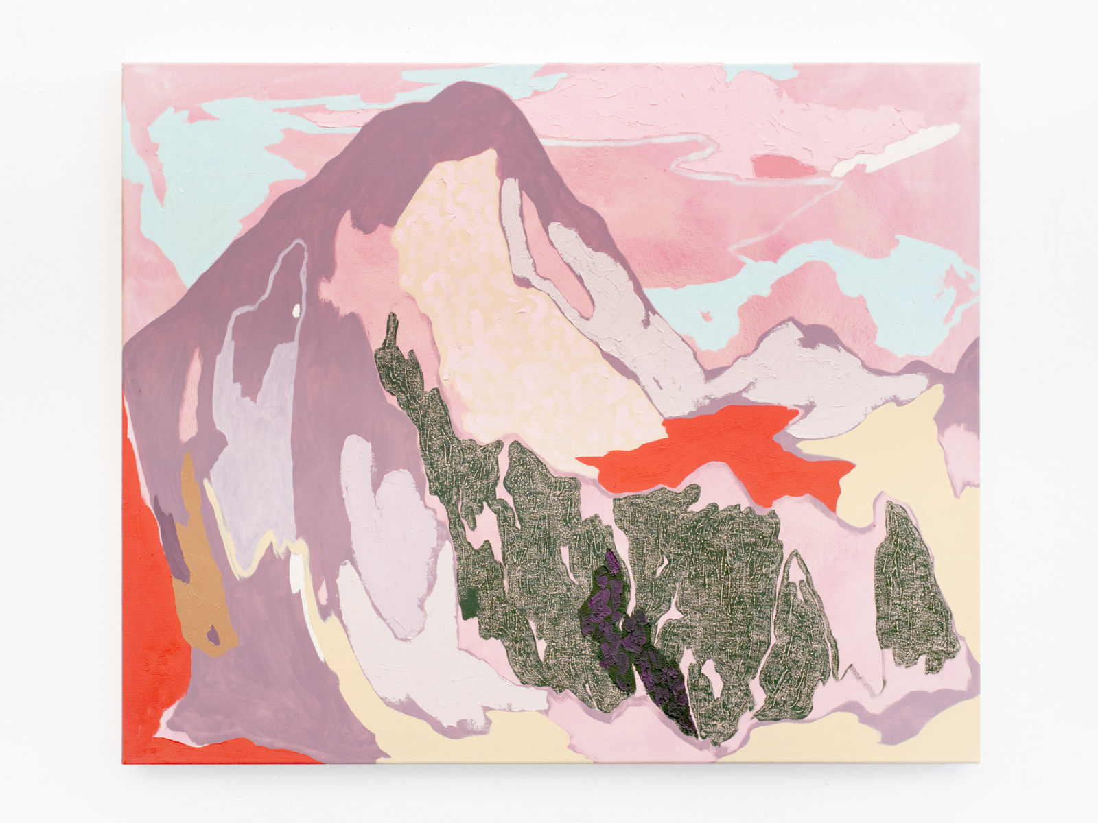 Raffael Bader, Landslide on a Sunny Slope, 2025