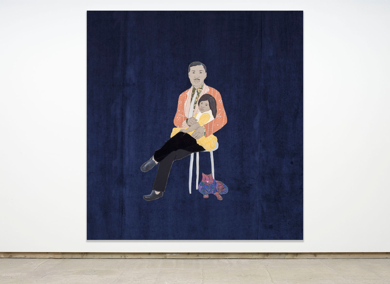 MAŁGORZATA MIRGA-TAS, Augustyn Gabor with his daughter Elżbieta, from the series Siukar Manusia, 2022