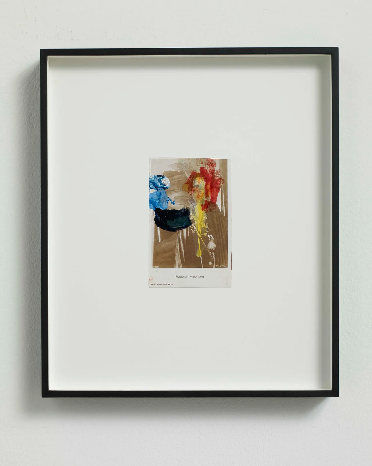 TACITA DEAN, Found Postcard Monoprints (Actors), 2018