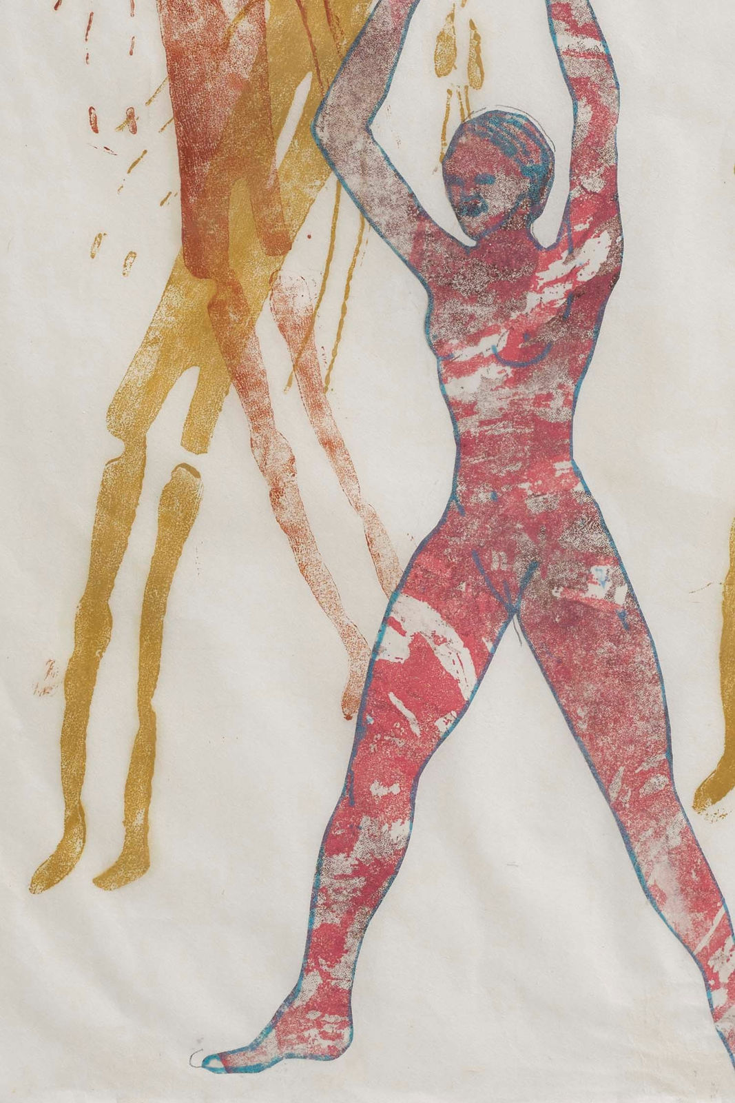 NANCY SPERO, Goddess and Dancing Figures, 1985