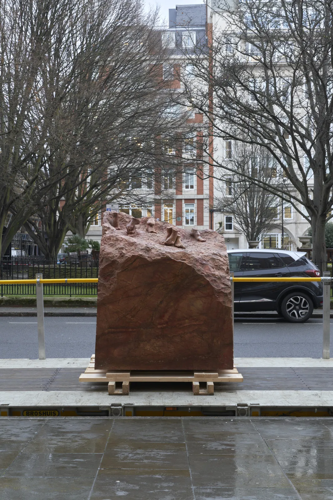 DOROTHY CROSS, Red Erratic, 2021