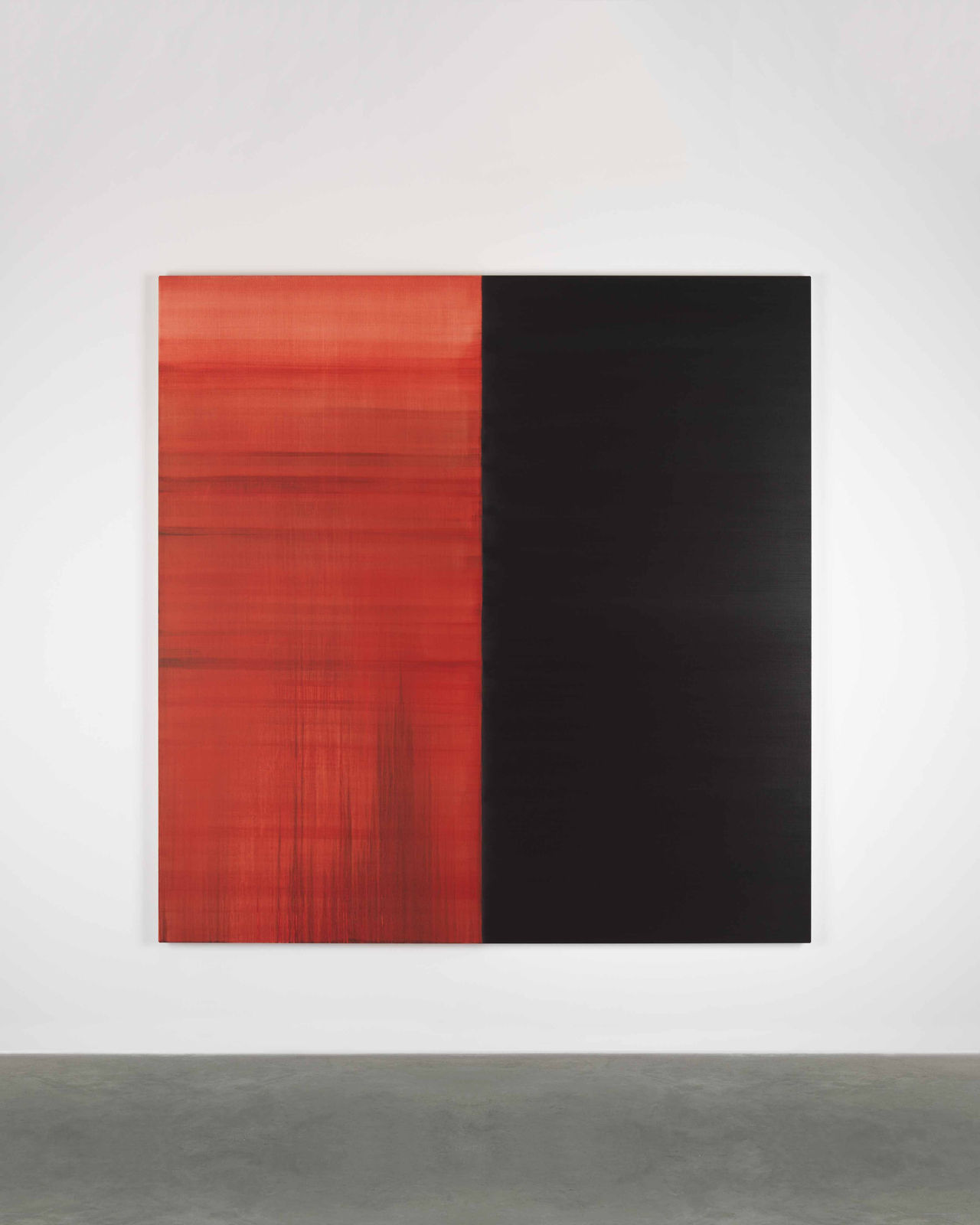 CALLUM INNES, Untitled Lamp Black No. V, 2018