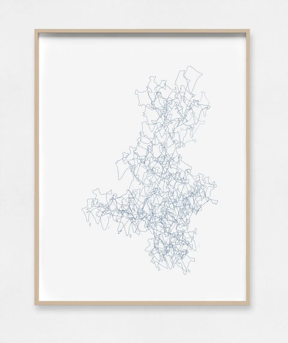 SHILPA GUPTA, 100 Hand Drawn Maps of my Country, 2008–19