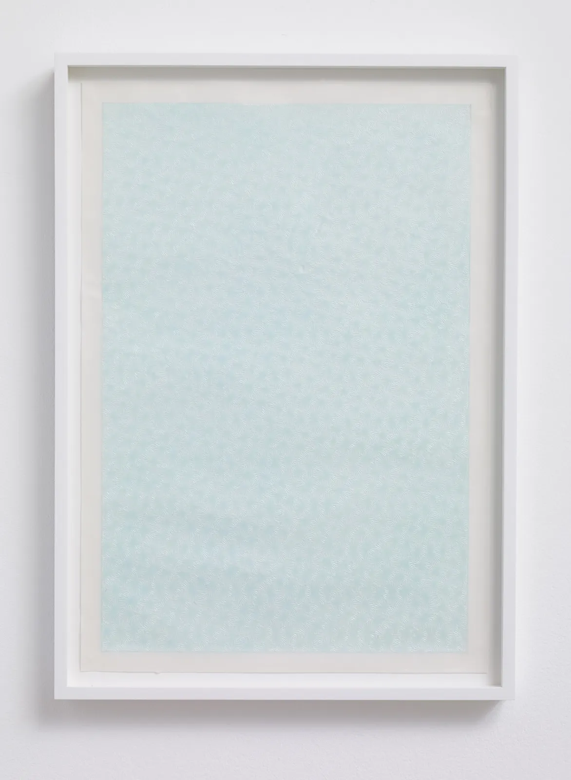 ANNA BARRIBALL, Window (aqua), 2019
