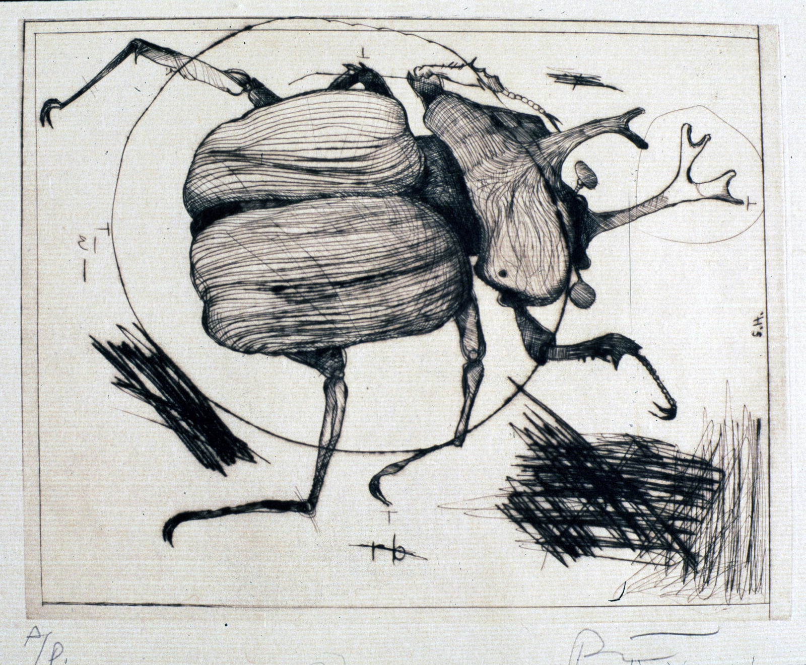 Rick Bartow, Big Beetle, 1999
