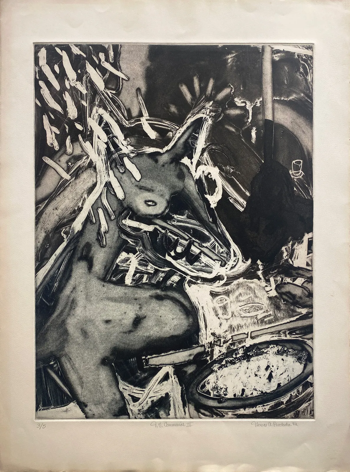 Tom Prochaska, T.V. Commercial III, 1972