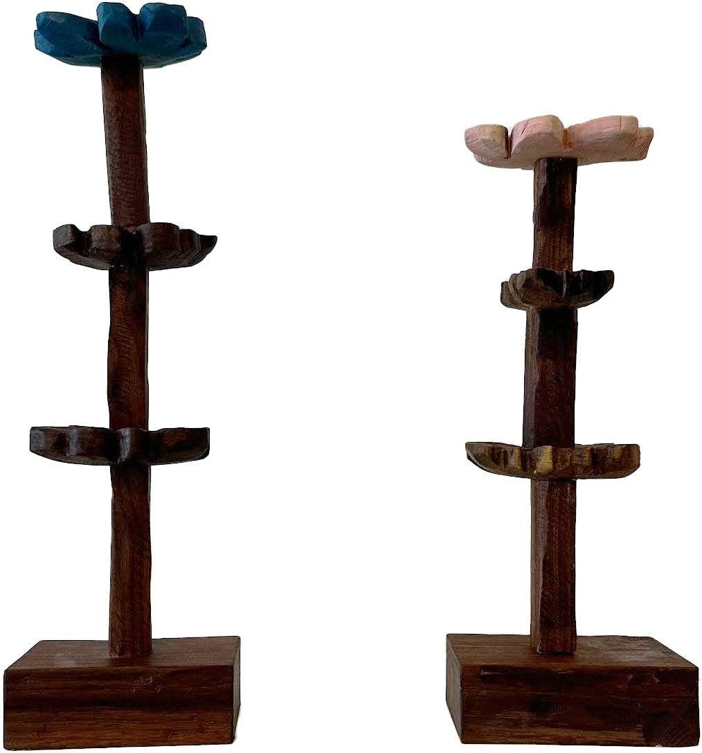 Andrew Alba, Cempasúchil in Blue and Pink, 2024