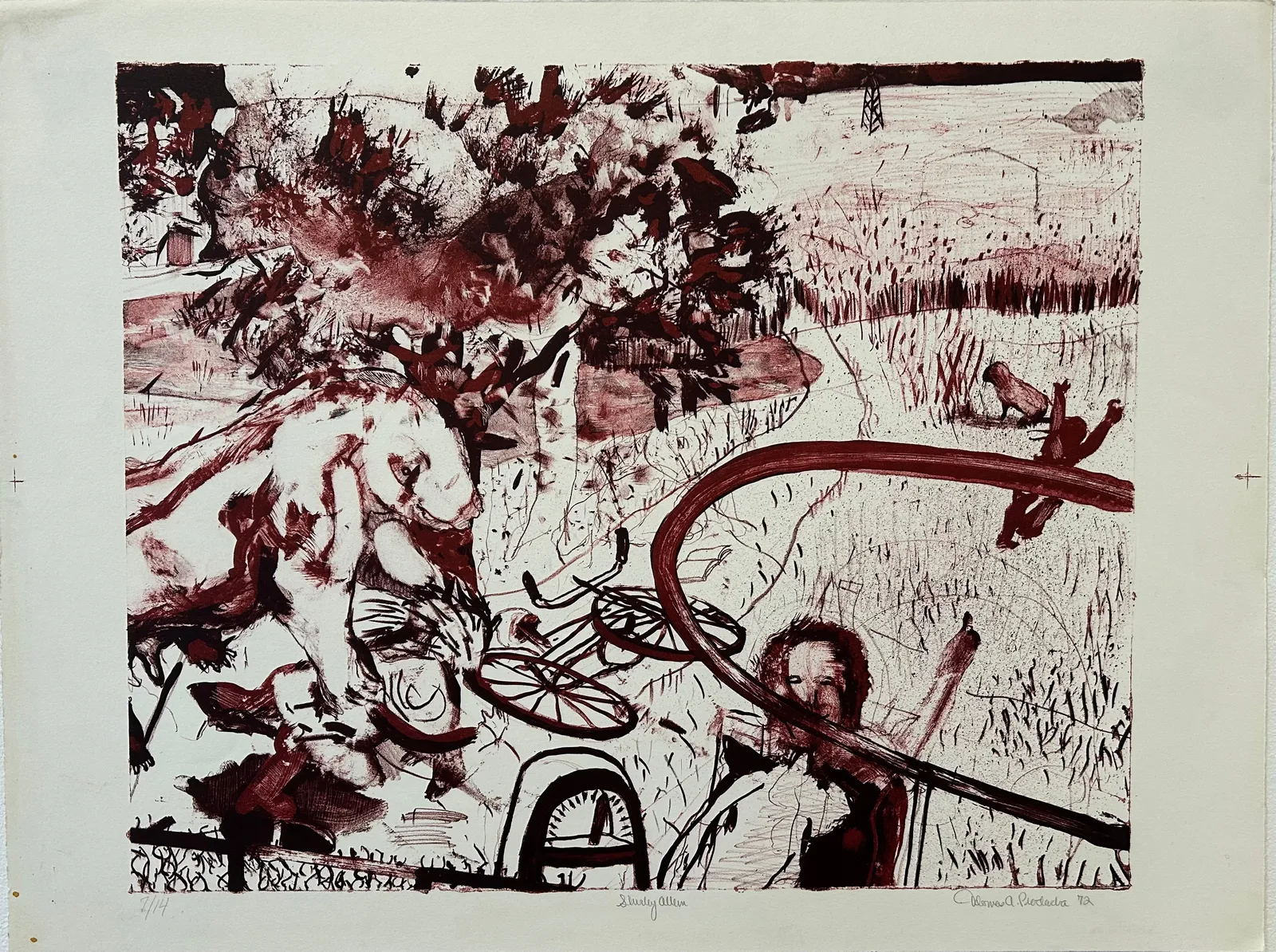 Tom Prochaska, Shirley Allen, 1972